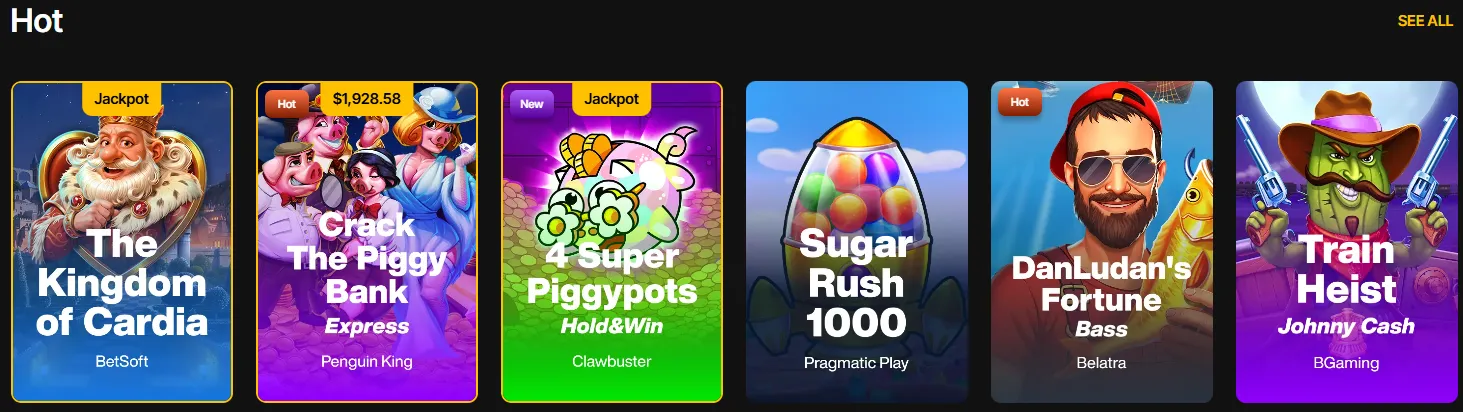 Just Casino Bonuses